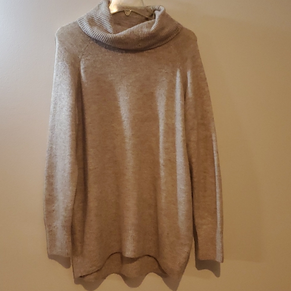 Tan Turtleneck sweater